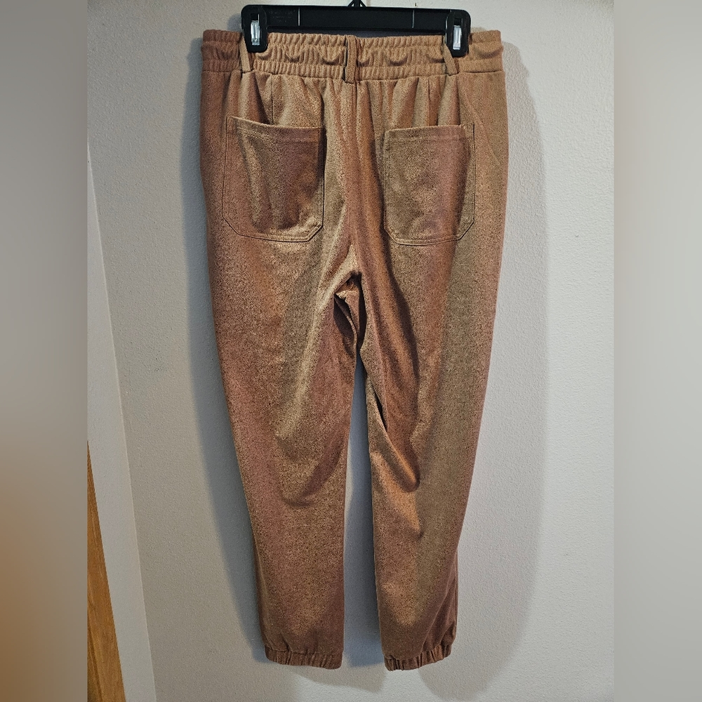Tribal Faux Leather Jogger Style Pants - Picture 2 of 7